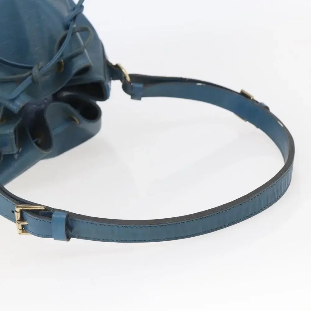 Louis Vuitton Epi Petit Noe Bucket Bag Blue